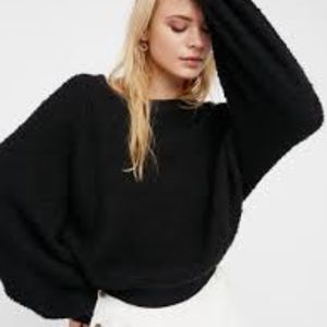 Free people found my friend sweatshirt M
